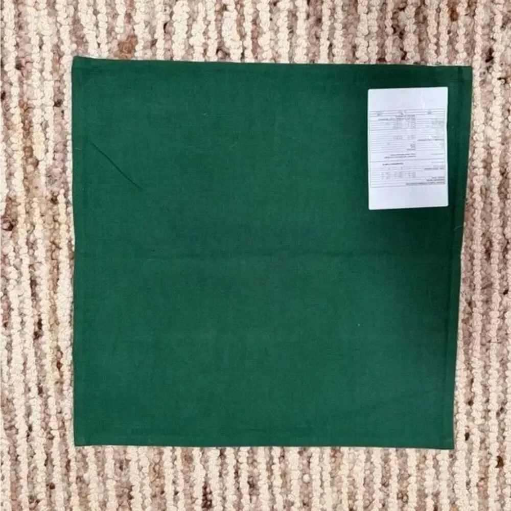 West elm Festive Tree Pillow Cover 20X20 Green Christmas